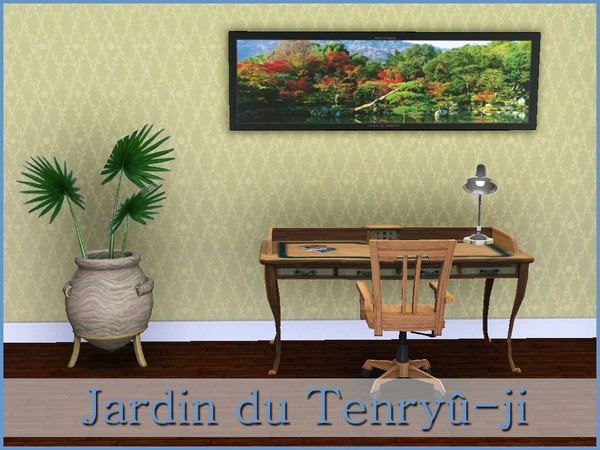 Sims 3 —  by ziggy28 — Jardin du Tenryu-ji by Alain Le Toquin. TSRAA
