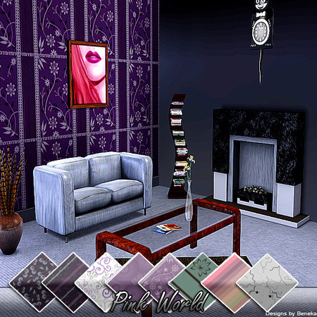 Sims 3 — PinkWorld1 by Beneka — Beneka at TSR