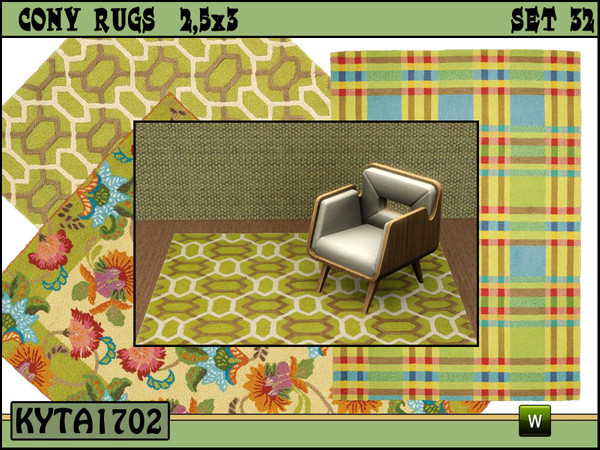 Sims 3 — Cony rugs 32  by Kyta1702 — Mesh by Kyta1702 @ TSR - more creations @ simline-design.com