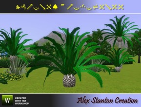 Sims 3 — Phoenix canariensis Set by alex_stanton1983 — 
