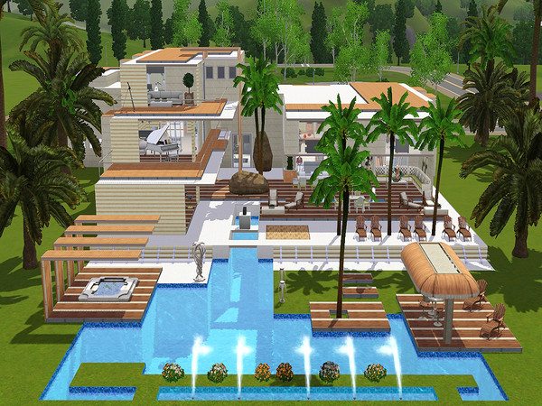 Sims 3 — Gregorian by mrsimulator — 15 Summer Hill Court, Sunset Valley