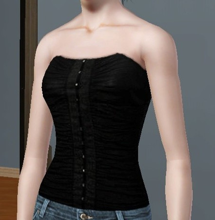 Sims 3 — Black top by Precious_Sims — 