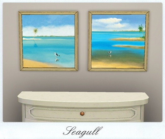 Sims 3 — Seagull by lillka — Seagull, one file 2 pictures 