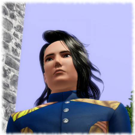 Sims 3 — Engelmar (Requested) by AndyOSW — Magic sim arrives. Hair by PeggyZone: