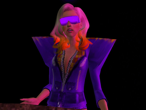 Sims 3 — gaga purple glasses by WhamettNuht — 