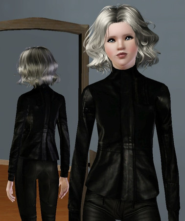 Sims 3 — Leather Jacket by Precious_Sims — 