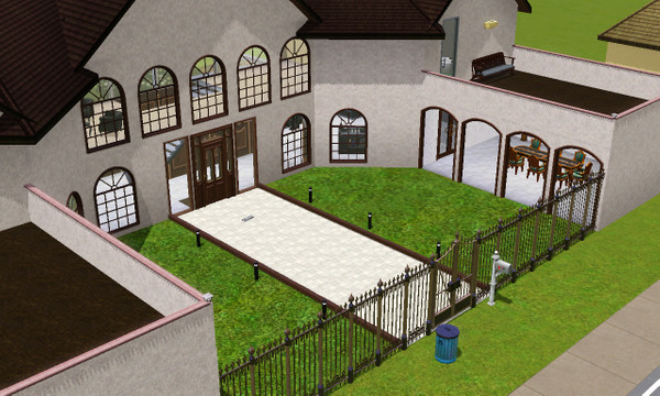 Sims 3 — Mi Vida by crumblet — Mi Vida Residential Lot A two story spacious house with three and Bedrooms and one and a