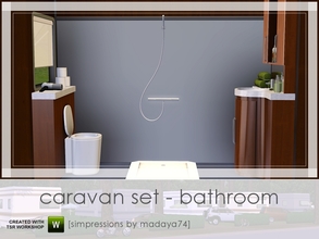 Sims 3 — Caravan Set - Bathroom by madaya74 — 4th part of my Caravan Set including: 1 sink 1 toilet 1 shower 1 sidetable