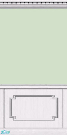 Sims 2 — Mint Wall by Ses — Part of the Rose, Mint & Lavender Set