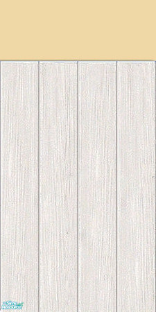 Sims 2 — High Panel Wall - Yellow by macthekat — 