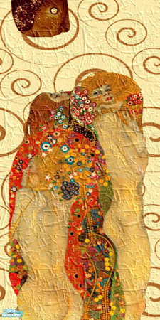 Sims 2 — GUSTAV - wallpaper 06 by perelinka — Gustaw wallpaper (Water Serpents II).