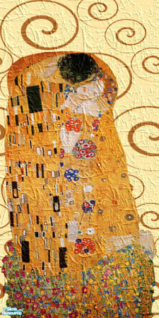 Sims 2 — GUSTAV - wallpaper 02 by perelinka — Gustav wallpaper (The Kiss).