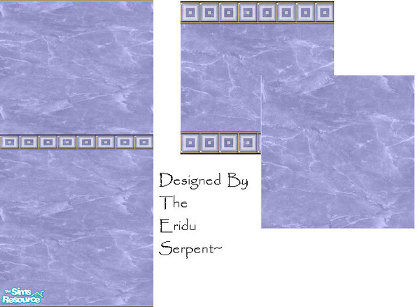 Sims 2 — Jesus Blue Wall & Floor Set by eriduserpent — This set I named after my grandson Jesus :o) his eyes are