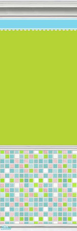 Sims 2 — Hippie Chick 27 by drouinr — Oh, you groovy girl! Grow your flower power with this series of coordinated wall