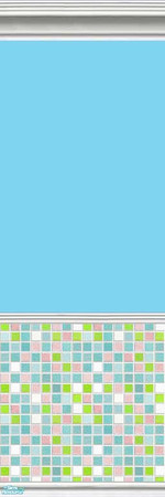 Sims 2 — Hippie Chick 29 by drouinr — Oh, you groovy girl! Grow your flower power with this series of coordinated wall