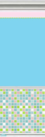 Sims 2 — Hippie Chick 30 by drouinr — Oh, you groovy girl! Grow your flower power with this series of coordinated wall