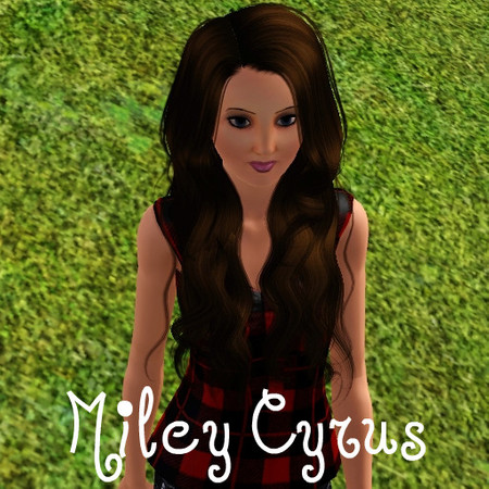 Sims 3 — Miley Cyrus by Lee12321 — By Lee1232100