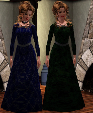 Sims 3 — mimisimmedievalgown02 by mimisim78 — 