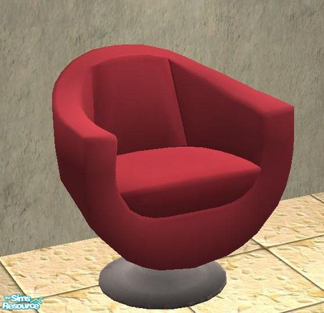 Sims 2 — The Funky Set - Living Chair by TheNinthWave — This is the living chair to go with the funky set. This is a