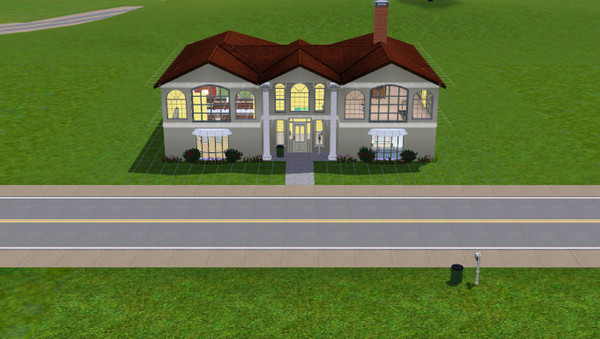 Sims 3 — The Groveton by missteenspirit2 — 1 bedroom. 1 bathroom. Formal living room, formal dining room, kitchen,