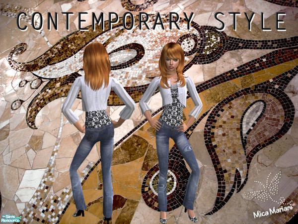 Sims 2 — Contemporary style by micamariani — 