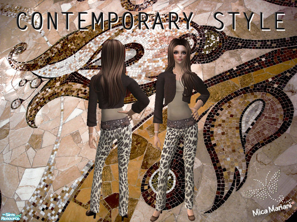 Sims 2 — Contemporary style by micamariani — 