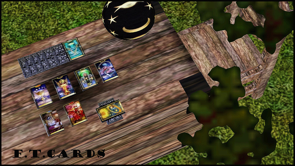 The Sims Resource FORTUNE TELLER TAROT CARDS