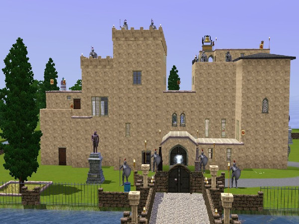 Sims 3 — Mirabello Castle by drib_ydal — Going back to Knighthood days, Mirabello village was adorned with a magnificent