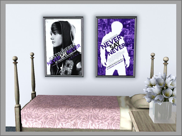Sims 3 — Justin Bieber Never Say Never by modern_designs — Justin Bieber Never Say Never Movie Posters! Ideal For Your