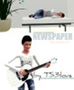 Sims 3 — NEWSPAPER long sleeved top by TS3love — NEWSPAPER long sleeved top for female teen, young adult &adult.