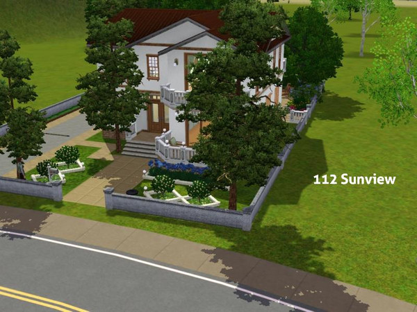 Sims 3 — 112, Sunview by DO5NBR — Pretty little home for your sim-family. It offers on the first floor kitchen, dining,