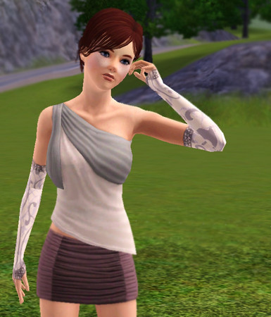 Sims 3 — Stylized Gloves by ticis2 — A stylized gloves (modified textures) It will Not replace any sims 3 acessory