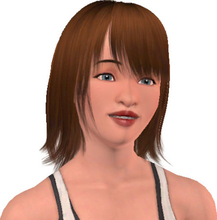 Sims 3 — Alissa Lewis by susie42 — This young female is artistic, flirty, childish, dramatic and a great kisser, she is