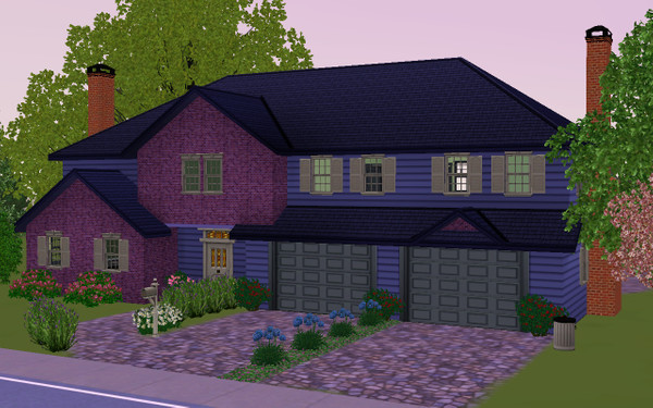 Sims 3 — The Ashburnham by crdsoccerdude94 — This HUMONGOUS home is perfect for a big family! It has a 1 car garage with