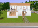 Sims 3 — The Nearly Starter 1br 1ba  by JoLovesSims3 — A small, modern fully furnished 1 bed house, A bit expensive to be