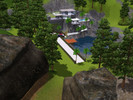 Sims 3 — Mountain Villa by ilyaandre2 — 2 Bedrooms with bathrooms 1 kitchen 1 main bathroom 1 living room 1 swimming pool