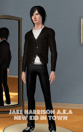 Sims 3 — Jake Harisson a.k.a New kid in town!!! by kay_94 — Hi and this is kay_94... This is my third upload in this