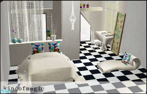 Sims 2 — Kindofmagic by steffor — a bedroom for young ladies
