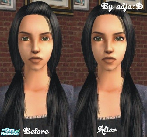 Sims 2 — Angie\'s Makeup - Eyeliner by adjaD — ...