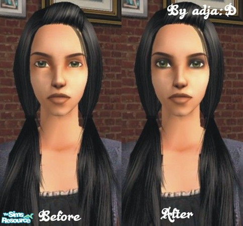 Sims 2 — Angie\'s Makeup - Smokey Eyes by adjaD — ...