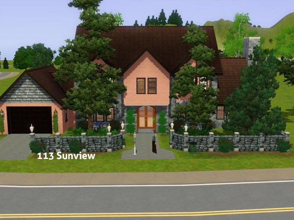Sims 3 — 113, Sunview by DO5NBR — A delightful Tudor style family home with classy furnishings. It offers on the first