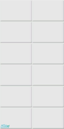 Sims 2 — Simified - large white tile by eradicus — has matching floor tiles