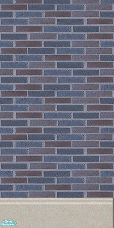 Sims 2 — Simified - blue onyx 6 by eradicus — there are 9 walls to make up this set