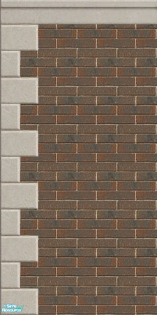Sims 2 — Simified - antique tan 8 by eradicus — there are 9 walls to make up this set