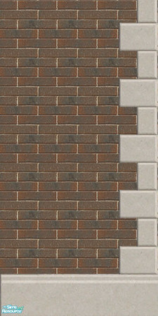 Sims 2 — Simified - antique tan 4 by eradicus — there are 9 walls to make up this set