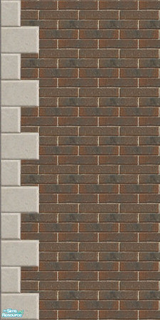 Sims 2 — Simified - antique tan 3 by eradicus — there are 9 walls to make up this set
