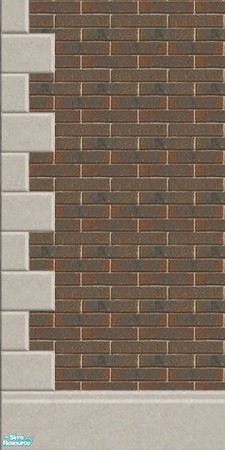 Sims 2 — Simified - antique tan 2 by eradicus — there are 9 walls to make up this set