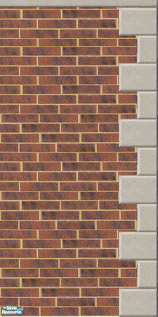 Sims 2 — Simified - antique flame 8 by eradicus — there are 9 walls to make up this set