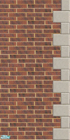 Sims 2 — Simified - antique flame 4 by eradicus — there are 9 walls to make up this set