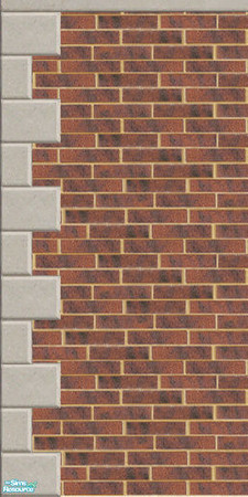 Sims 2 — Simified - antique flame 2 by eradicus — there are 9 walls to make up this set